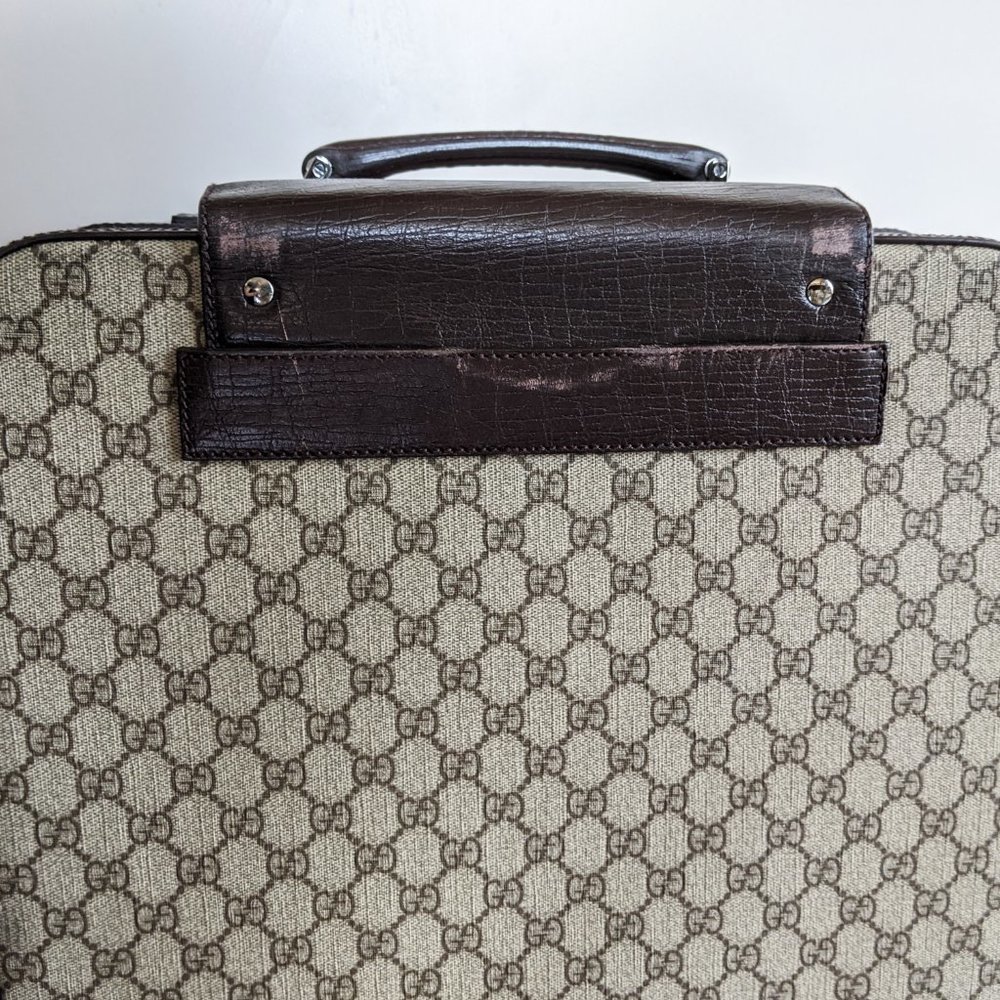 SOLD Gucci Supreme Monogram Suitcase Luggage - Picture 3 of 9